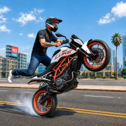 Moto Bike Stunt Wheelie Game icon