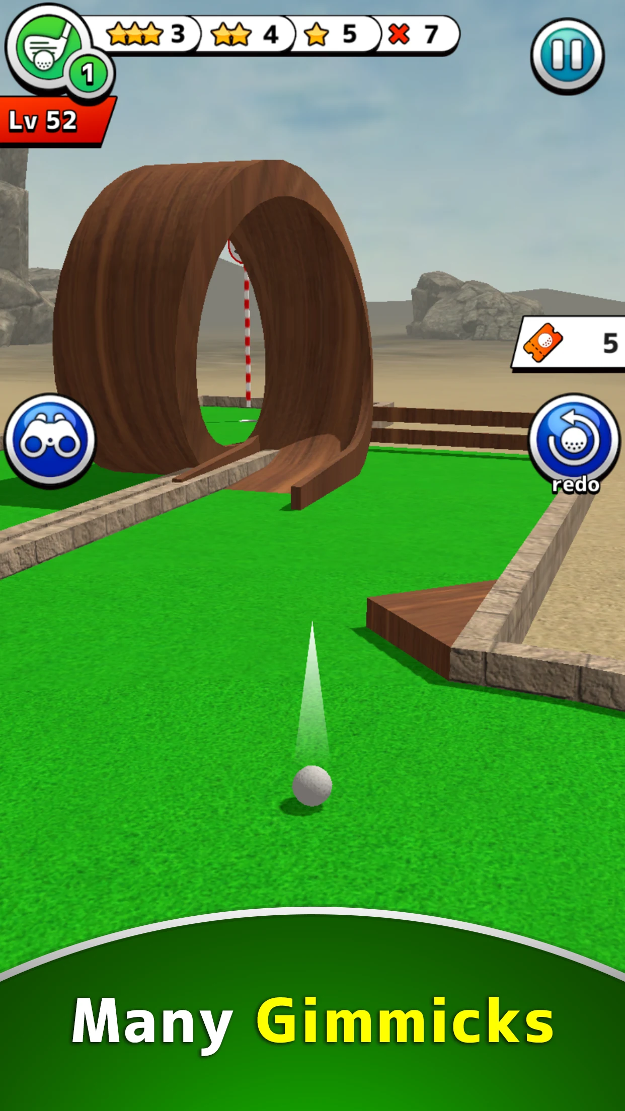 Mini Golf 1000: Putt Putt Star screenshot