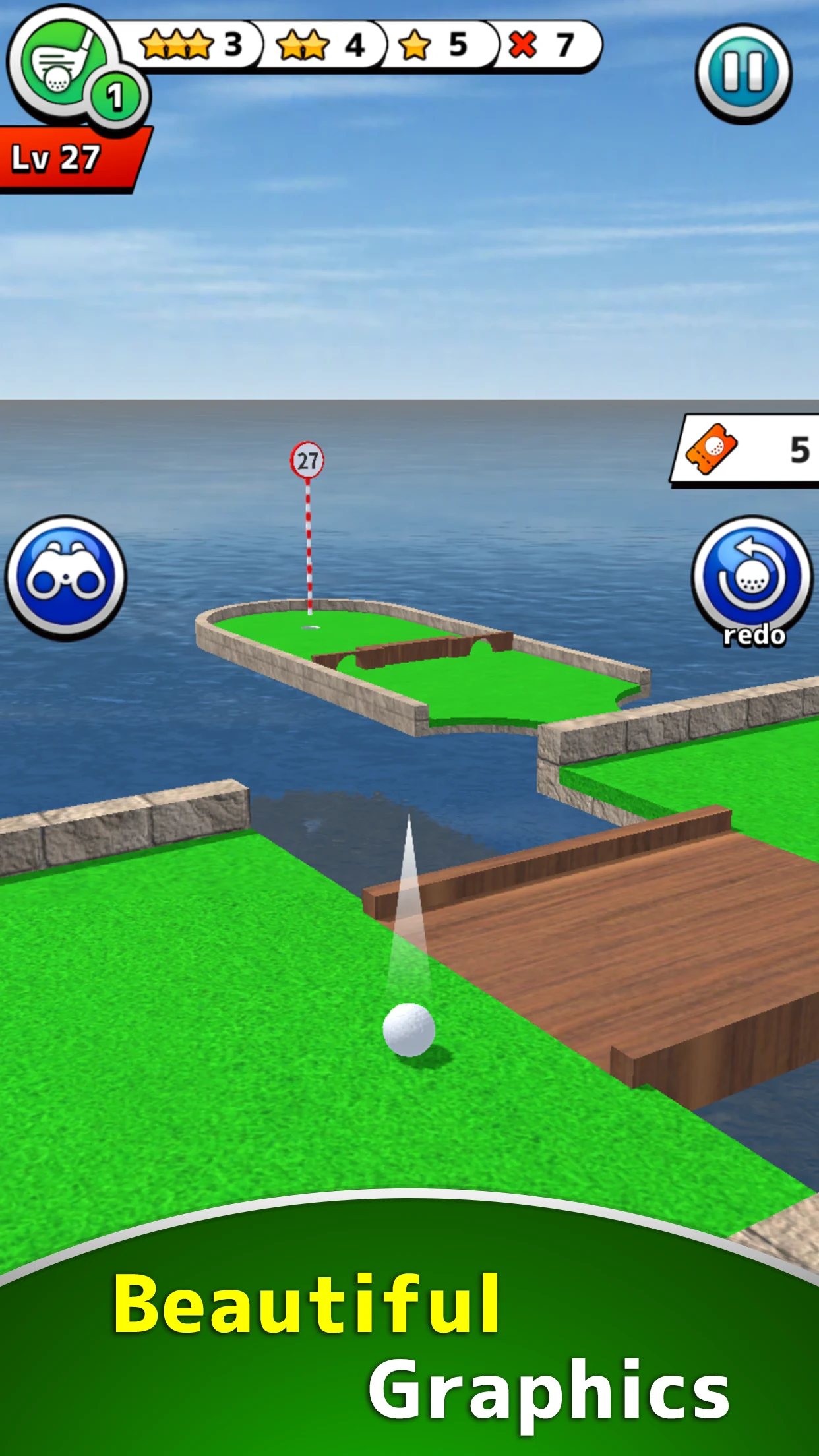 Mini Golf 1000: Putt Putt Star screenshot